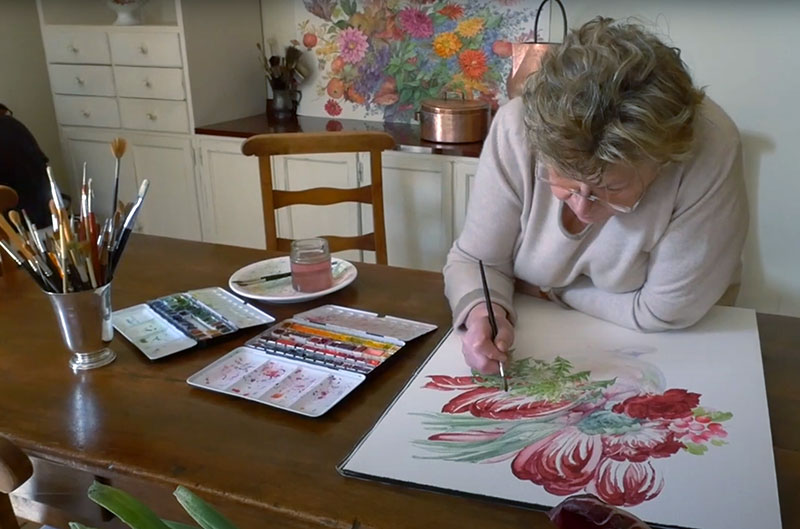 Gianna al lavoro